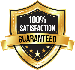 100% Satisfaction Guaranteed for your house cleaning service