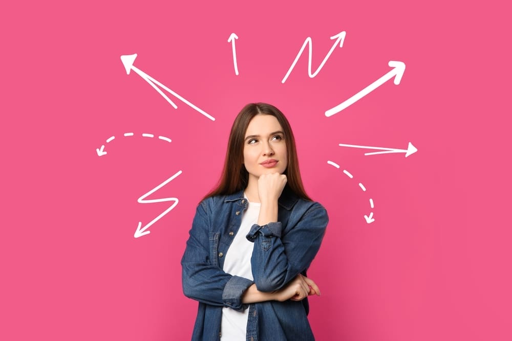 Choice,In,Profession,Or,Other,Areas,Of,Life,,Concept.,Making