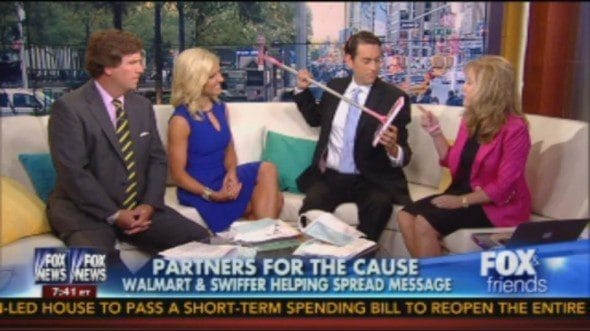Cleaning For A Reason on Fox & Friends Weekend